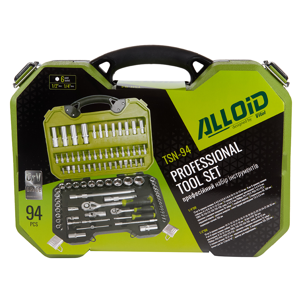 H��� �����������  Alloid 1/2" � 1/4" 6-��. 94 �������� (TSN-94 )