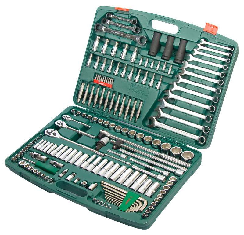 ����� ����������� 163 �������� 1/4", 3/8",1/2" HANS (12 ���.)