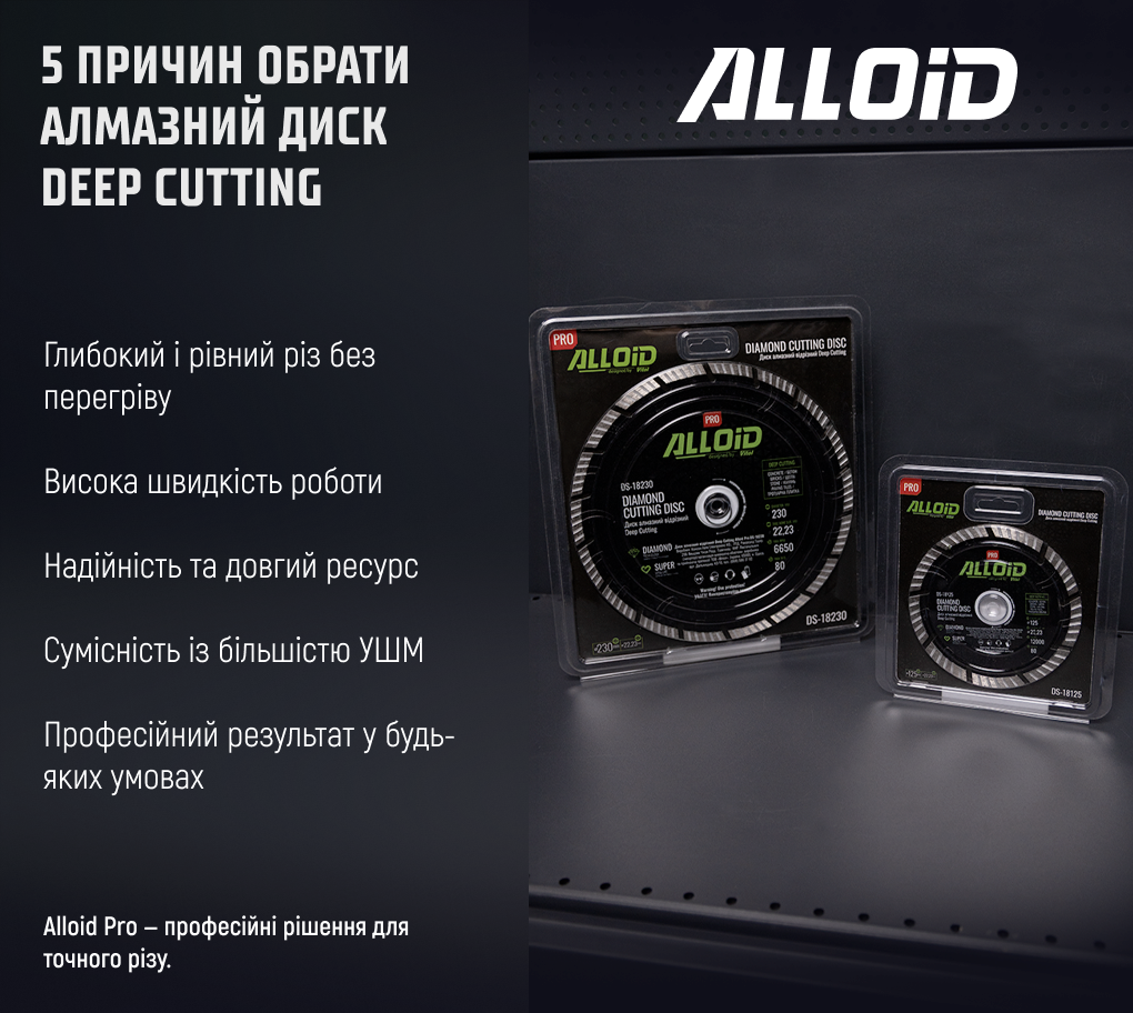Alloid Pro. ���� �������� ������� Deep Cutting 125��