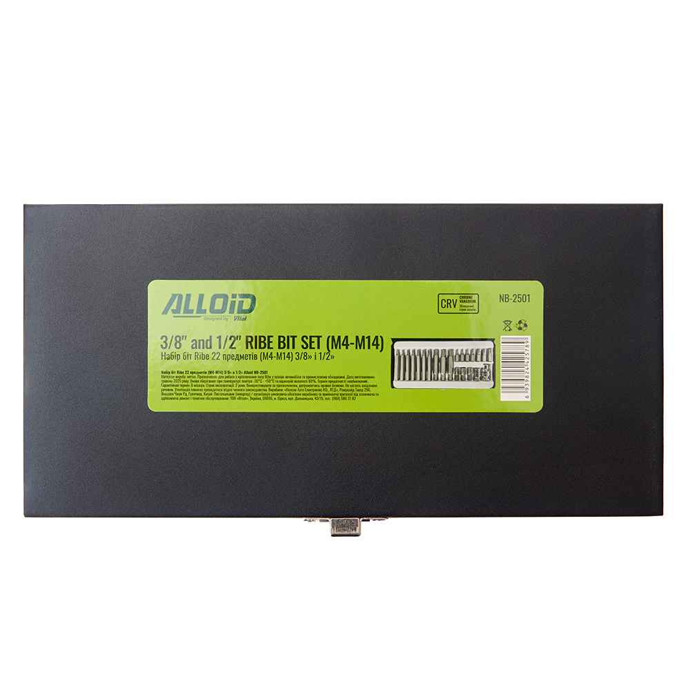 ���� �� Ribe, 22 �������� (M4�M14). 3/8" � 1/2"