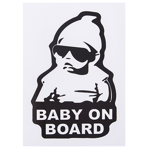 �������� "Baby on board" (155�126��) �i��� �� ������� ���i