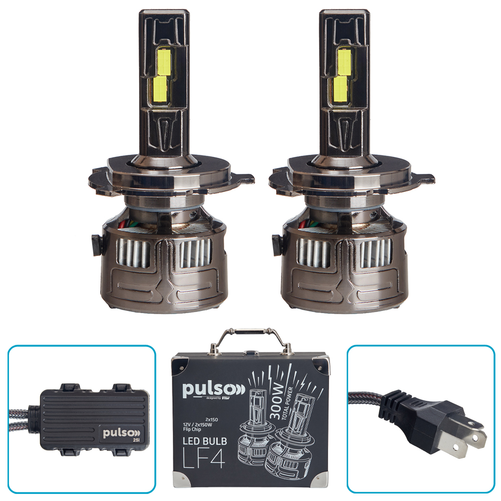 ����� PULSO LF4-H4-H/L/Flip Chip/12V/300W/100000Lm/6000k
