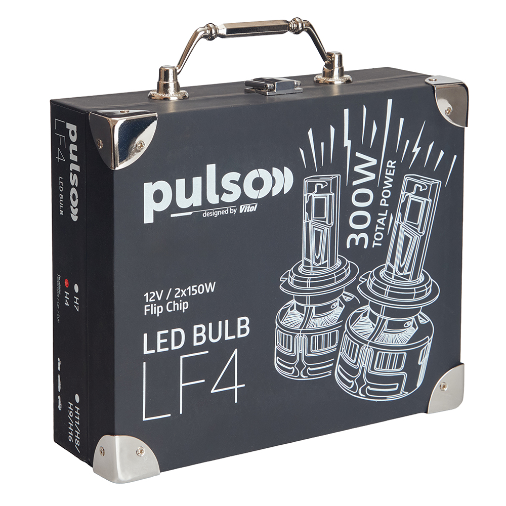 ����� PULSO LF4-H4-H/L/Flip Chip/12V/300W/100000Lm/6000k