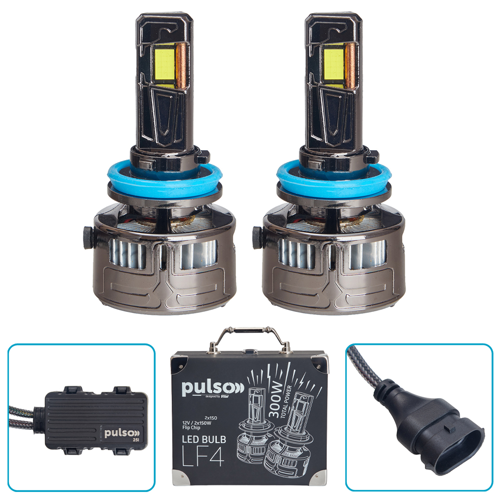 ����� PULSO LF4-H11/H8/H9/H16/Flip Chip/12V/300W/100000Lm/6000k