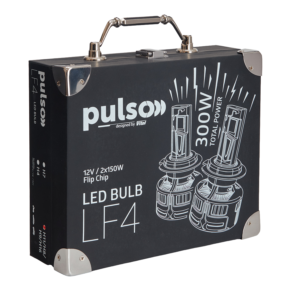 ����� PULSO LF4-H11/H8/H9/H16/Flip Chip/12V/300W/100000Lm/6000k