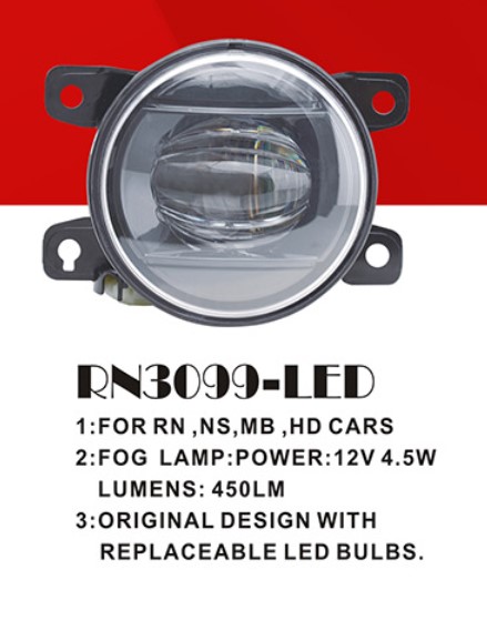 ���� ���. ������ Renault/HD/NS/MB/SZ Cars/RN3099-LED/12V4.5W450Lm/��.��������