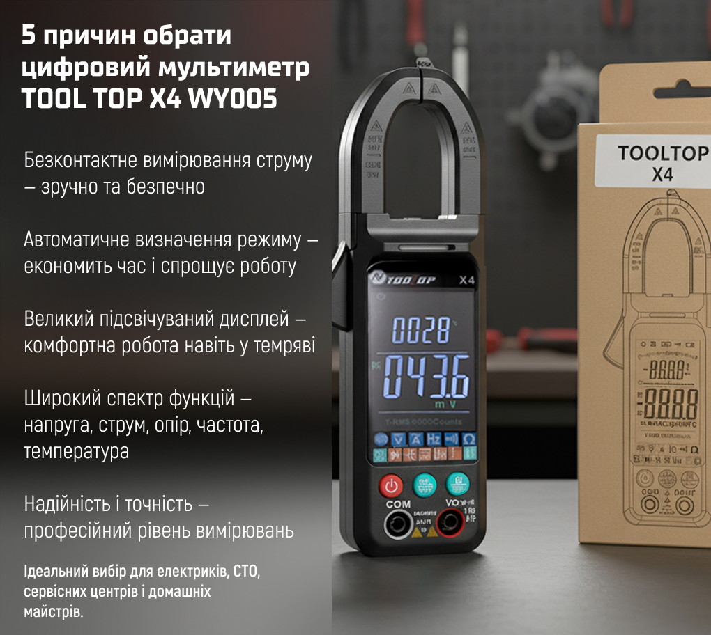 �������� ���������� TOOL TOP X4 WY005
