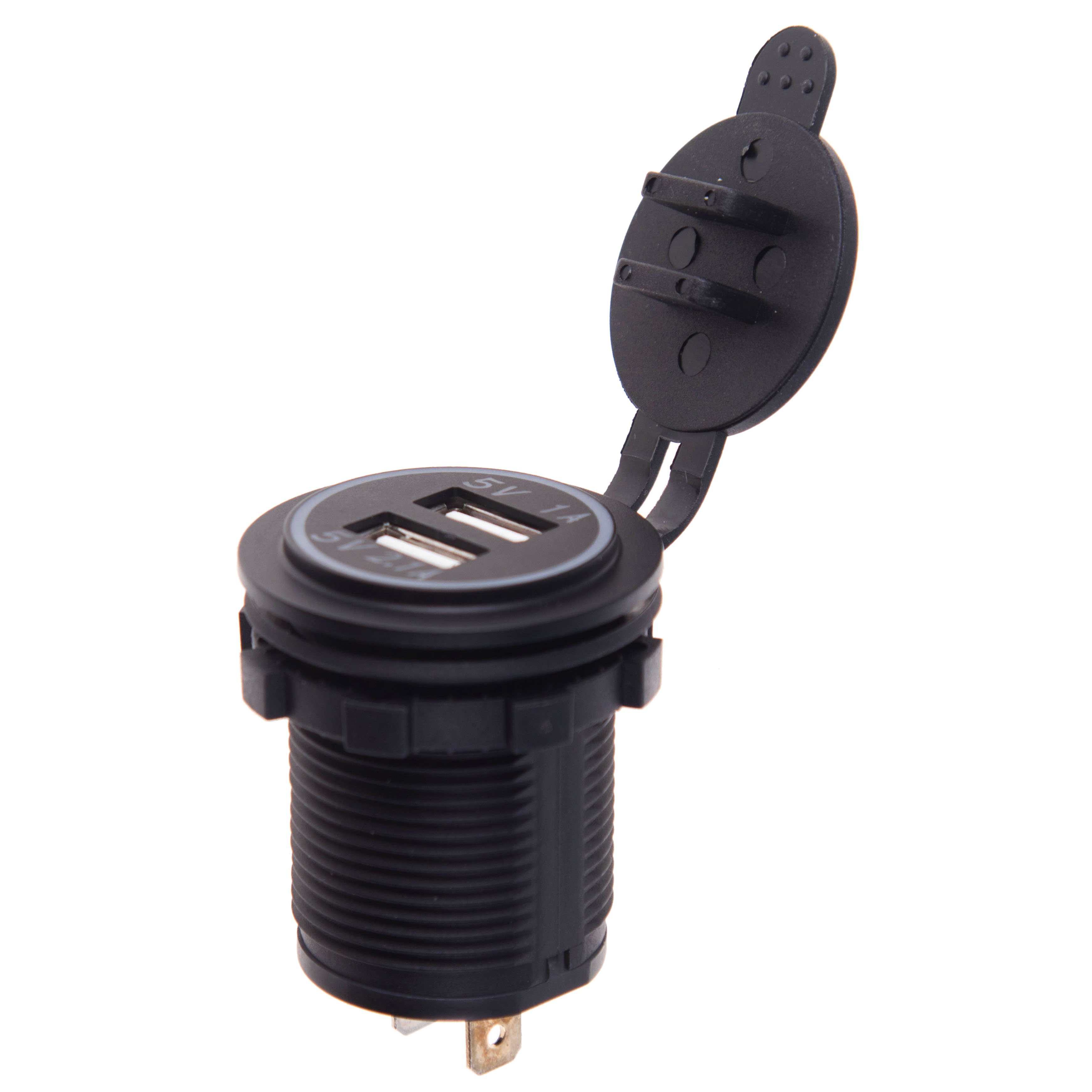 ������������ �������� ������� 2 USB 12-24V ����� � ������ NEW