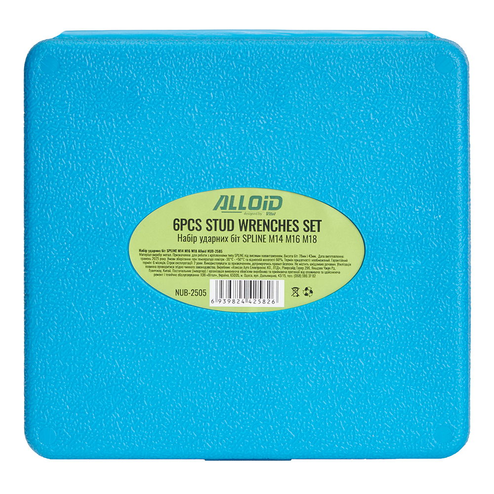 Alloid. ���� ������� �� SPLINE M14, M16, M18 (����� 78 �� / ����� 43 ��)