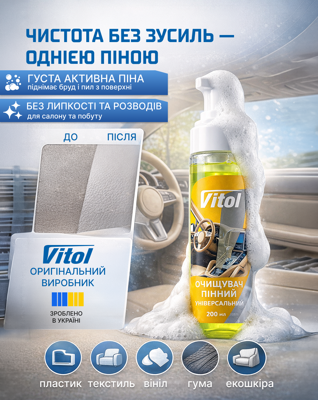������������� ����� �������� (��������, ����, �������) VITOL 200 ��