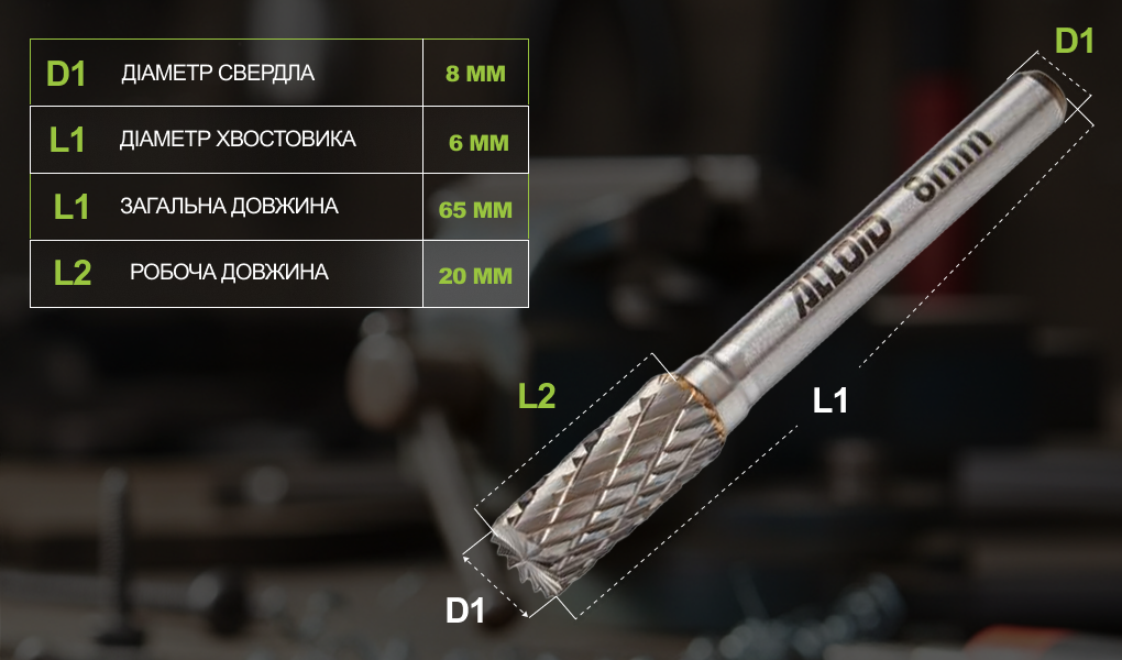 Alloid Pro. �������� ������������� �� ������, ��� B, D-8��, d-6��, L-65��