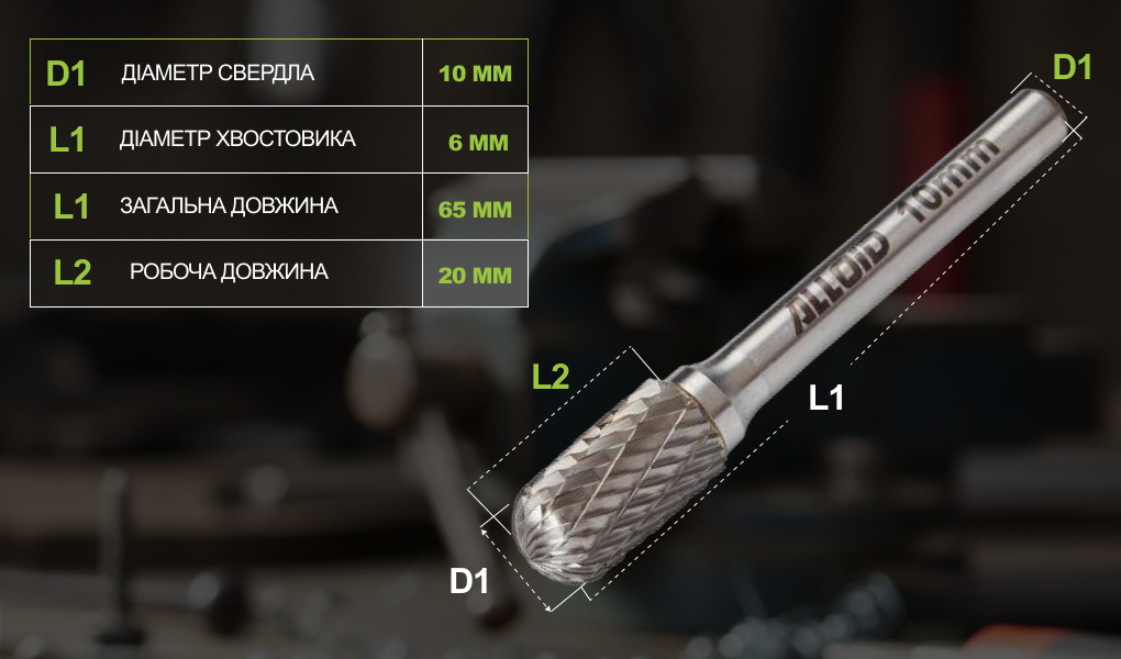 Alloid Pro. �������� ������������� �� ������, ��� C, D-10��, d-6��, L-65��