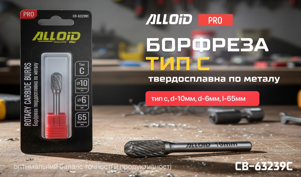 Alloid Pro. �������� ������������� �� ������, ��� C, D-10��, d-6��, L-65��