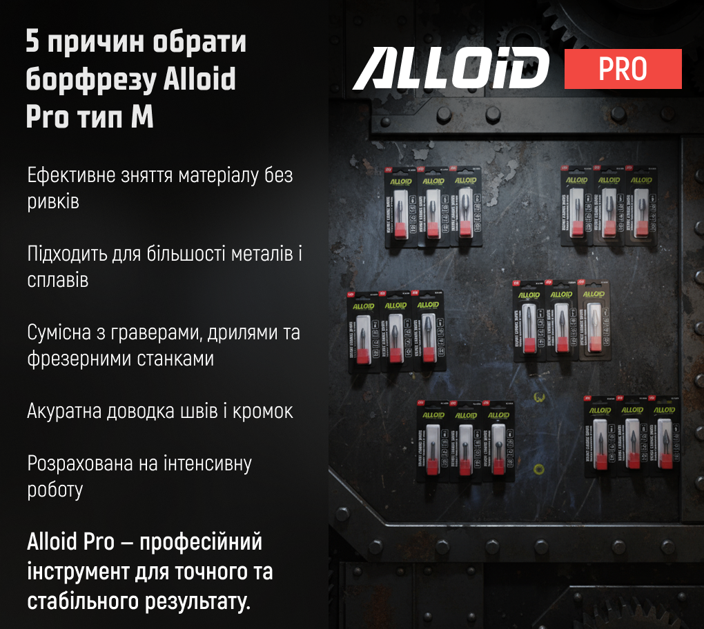 Alloid Pro. �������� ������������� �� ������, ��� M, D-10��, d-6��, L-65��