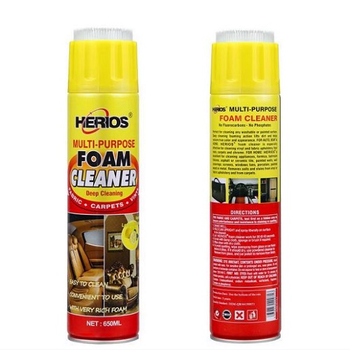 ϳ���� �������� � ������ 650 �� Multi purpose foam cleaner HERIOS HC-001