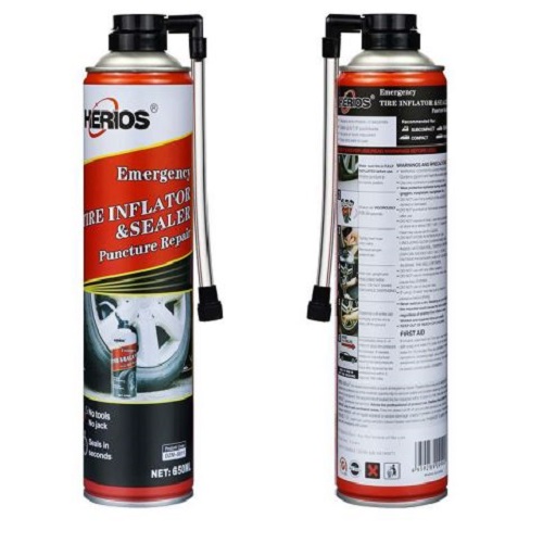 �������� �� ����������� ��� 650 �� Tire sealant&inflator HERIOS DZM-8811