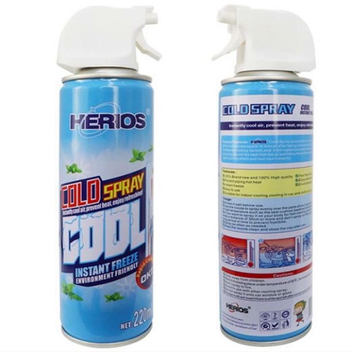 ������������ ����� ��� ���� 220 �� Car cooling spray HERIOS HC-013