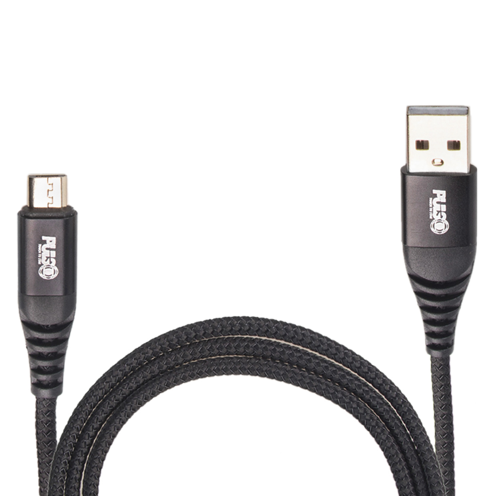 ������ PULSO USB - Micro USB 3�, 2m, black (������ �������/�������� �����)