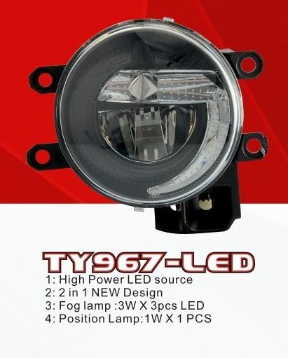 ���� ���. ������ Toyota Cars/TY967-LED/12V9W+2W/FOG+Position/��. ��������