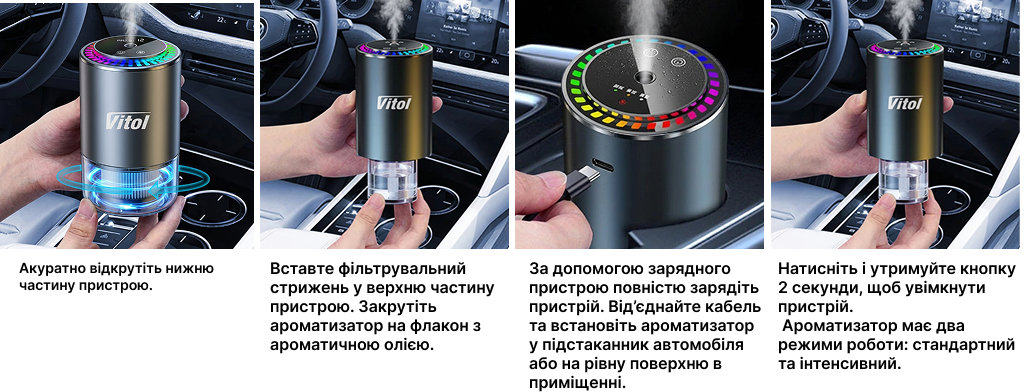 �������������� ����������� Car&Home VITOL 50 ml ���. JK579