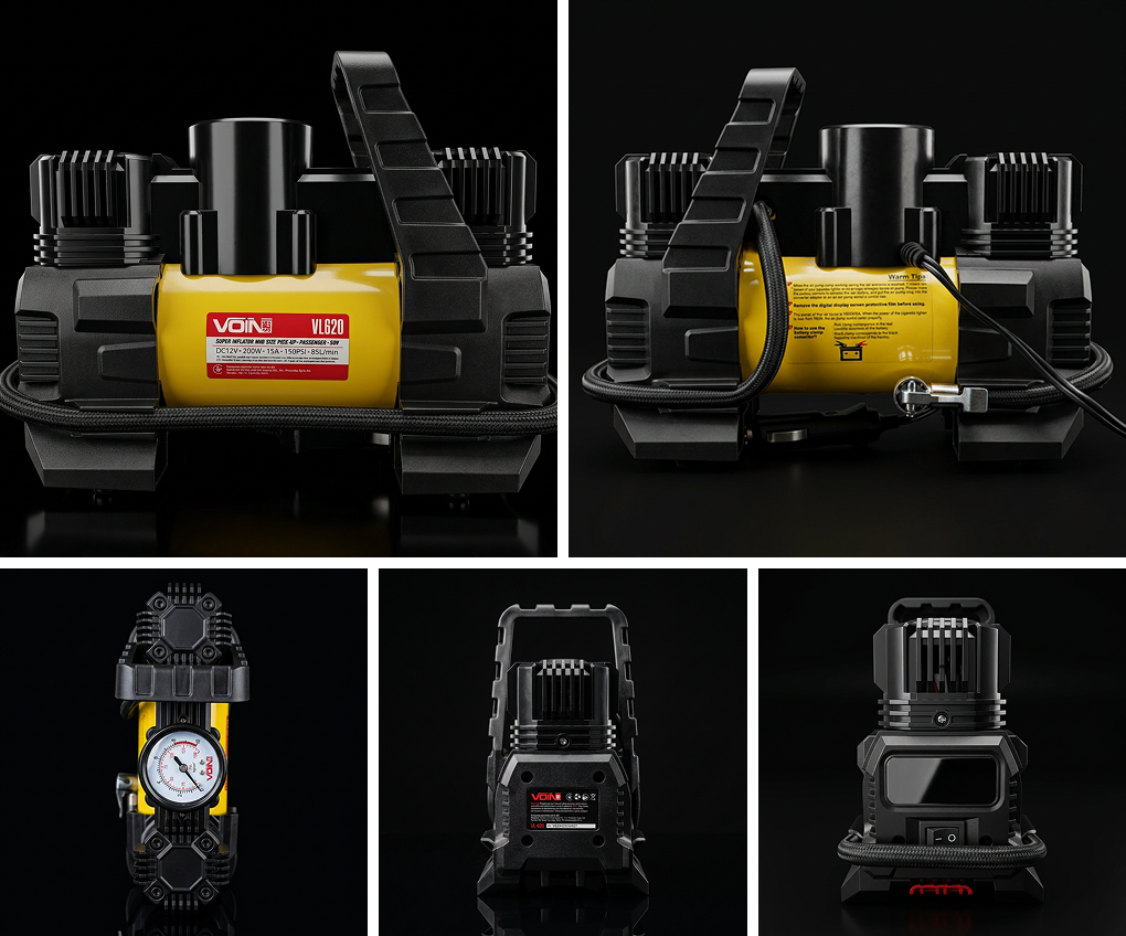 ��������� ������������ "VOIN" VL-620 150psi/15A/85�/������./�i����/���������� �� �����/2 �������