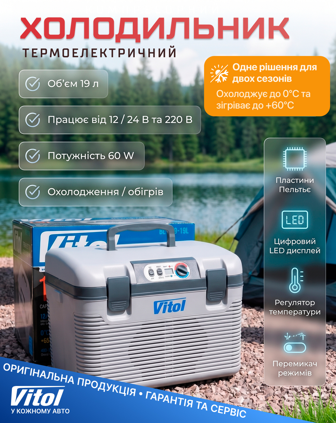 ����������� ������� 19 � BL-219-19L DC/AC 12/24/220V 60W