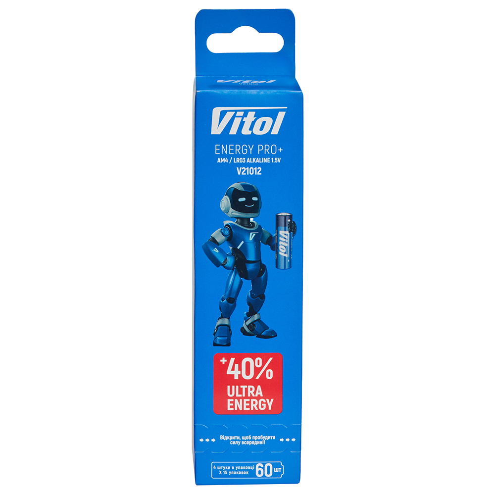 ��������� Vitol V21012 ����� LR03 AA� (4/60 ��)