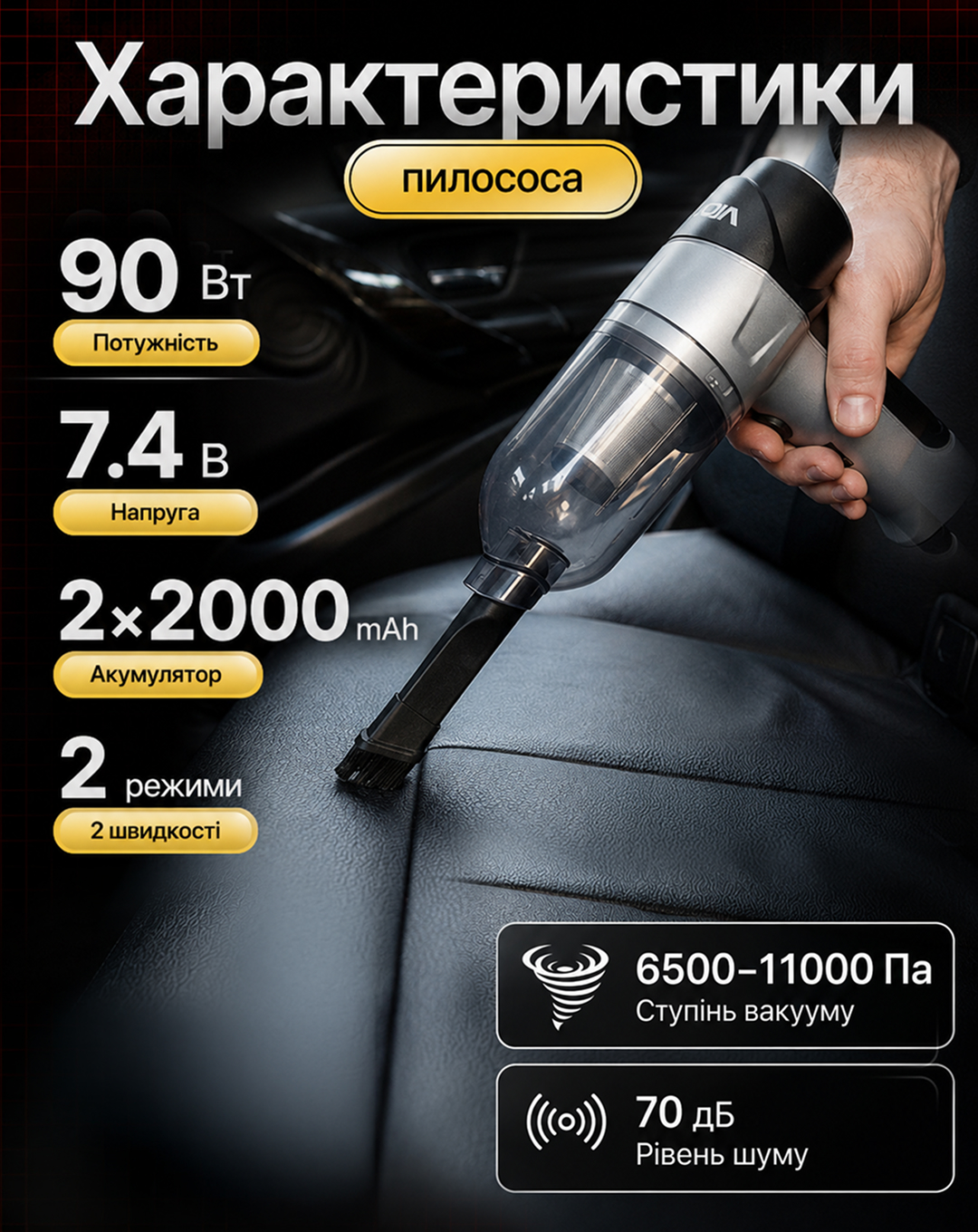 ������� "VOIN" V-88CL 90W/7.4V/���-2�2000mAh/2 ������/������ �� ���� �������/�����
