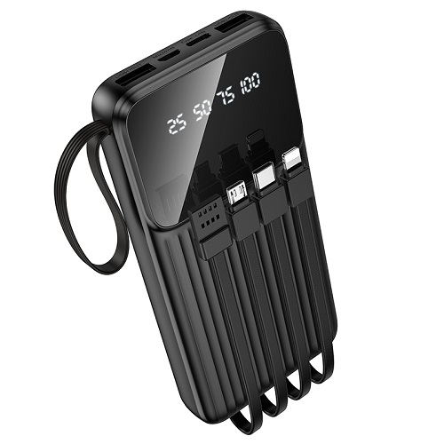 Power bank Borofone BJ76 10000 mAh 5V-2A Black, 4 �����