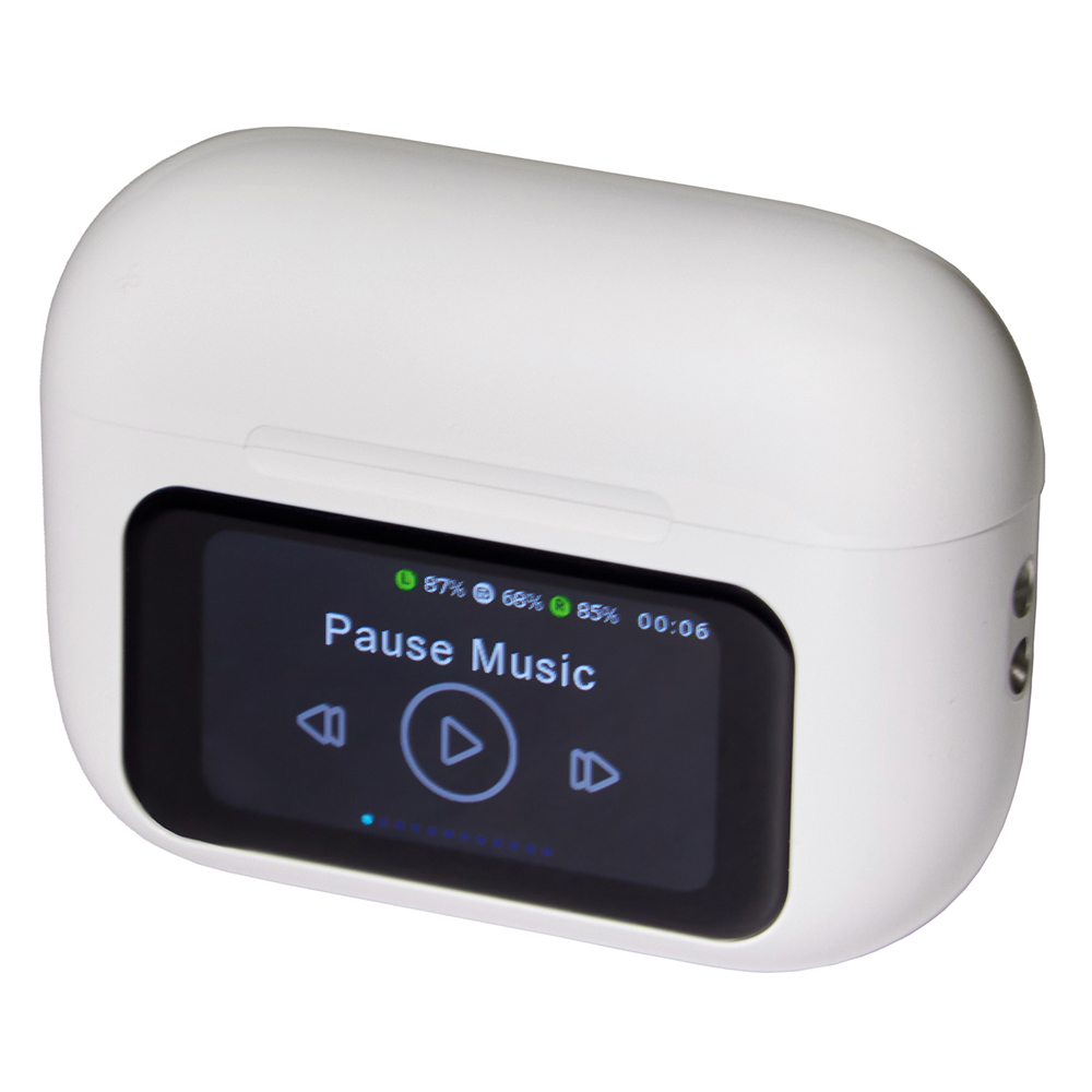 ��������� ��������� TWS BOROFONE BW76 White, bluetooth 5.4, ANC, ��������� �����