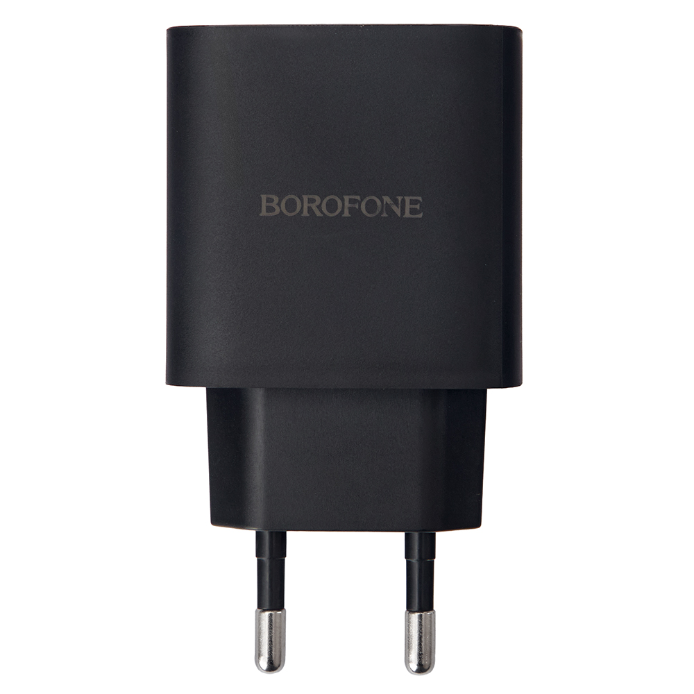 ��������� �������� �������  BOROFONE BA96A Type-C: 20W,  USB-A?18W LED �������, Black