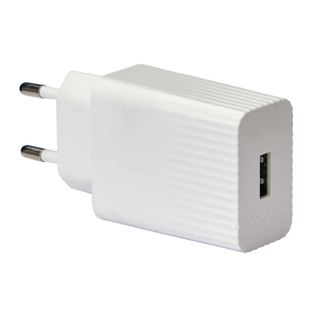��������� �������� �������  BOROFONE BAS72A USB-A: 18W (QC/FCP/AFC?White