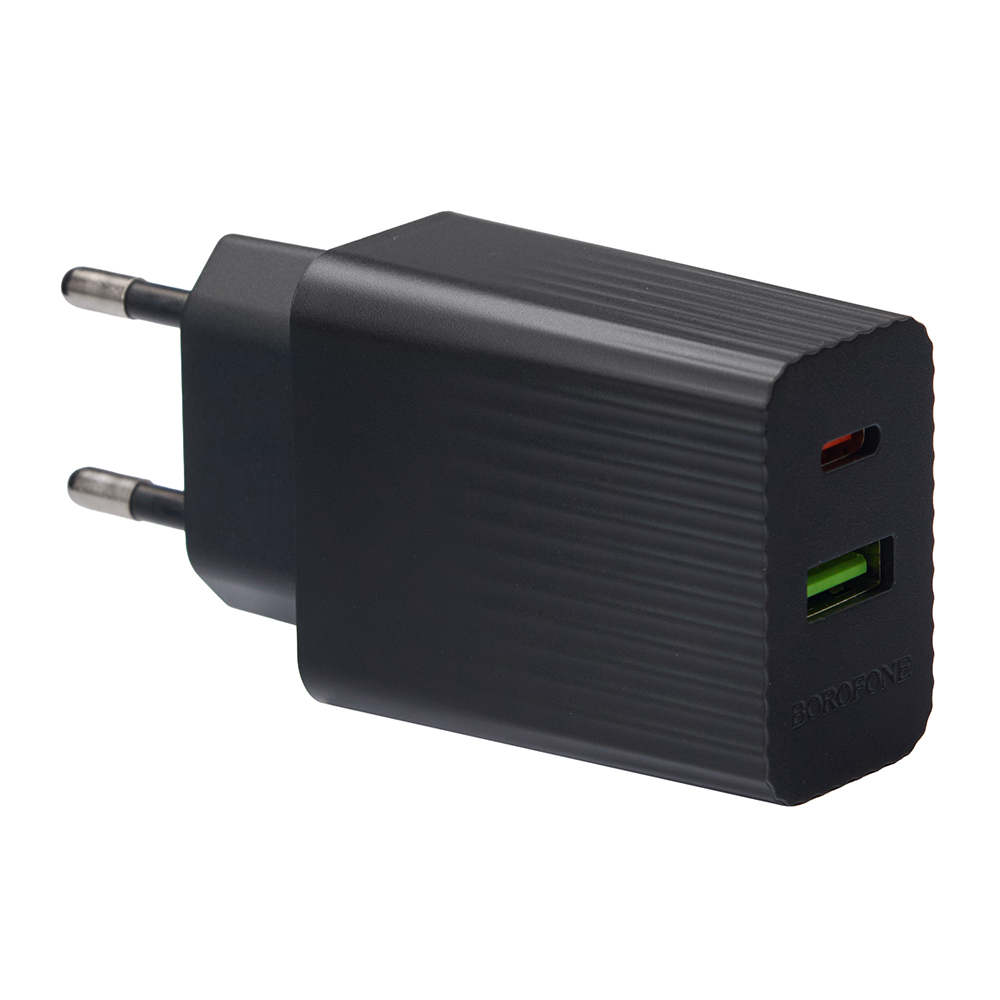 ��������� �������� �������  BOROFONE BAS74A PD20W+QC3.0 Black