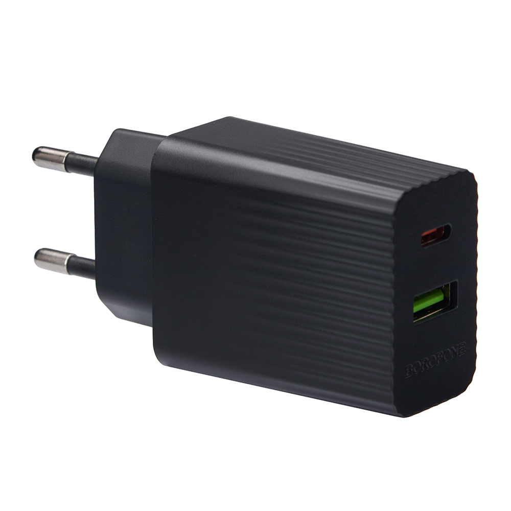 ��������� �������� �������  BOROFONE BAS76A PD30W+QC3.0 Black