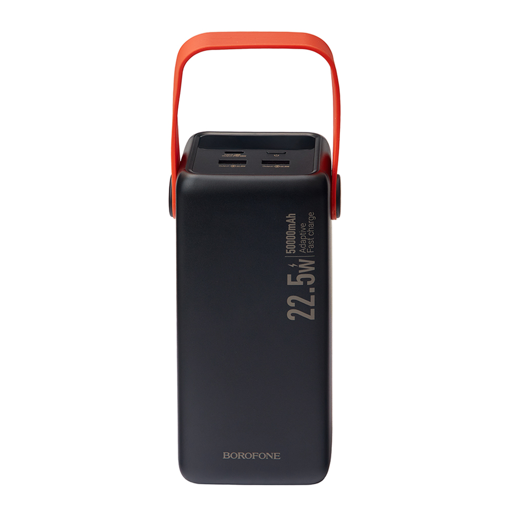 Power bank Borofone BJ66A 50000 mAh 22,5W+PD20W Black, LED �������, �������
