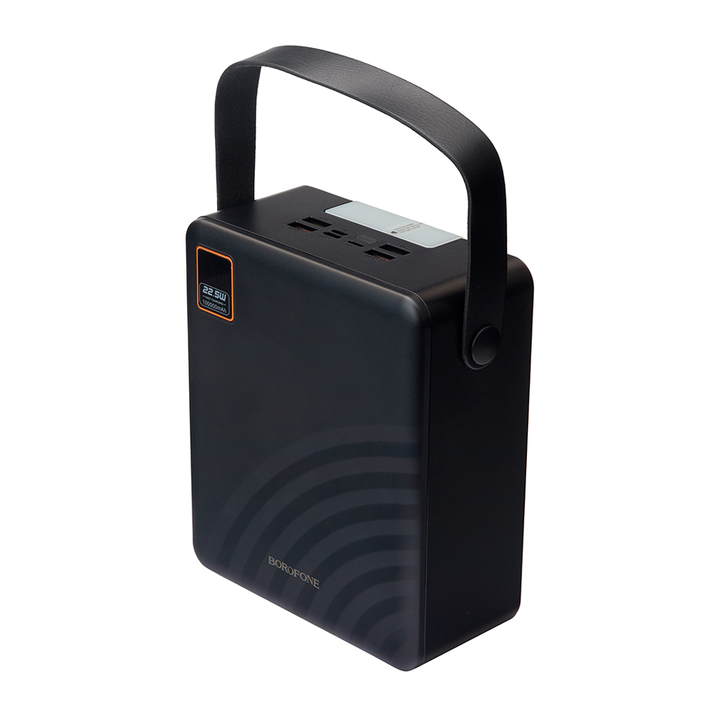 Power bank Borofone BJ85 100000 mAh 22,5W+PD20W Black, LED �������, �������