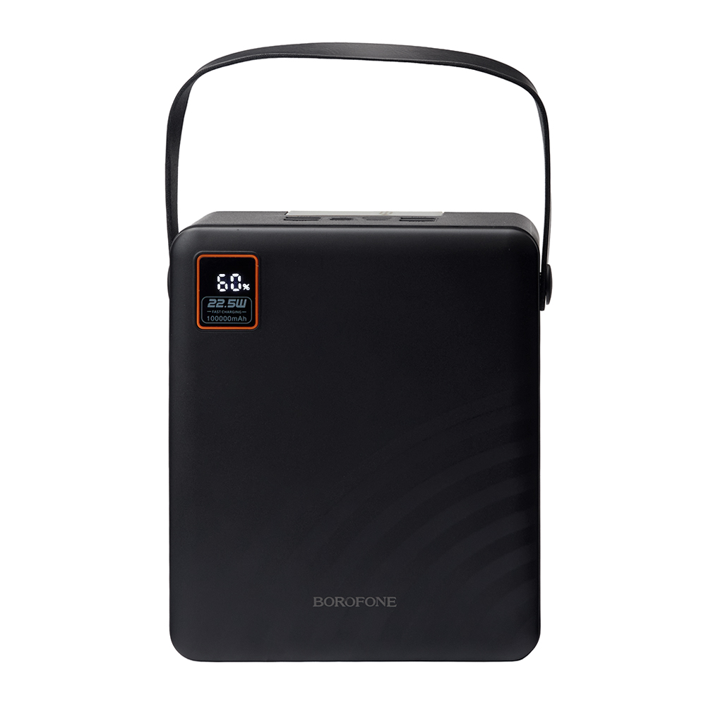 Power bank Borofone BJ85 100000 mAh 22,5W+PD20W Black, LED �������, �������