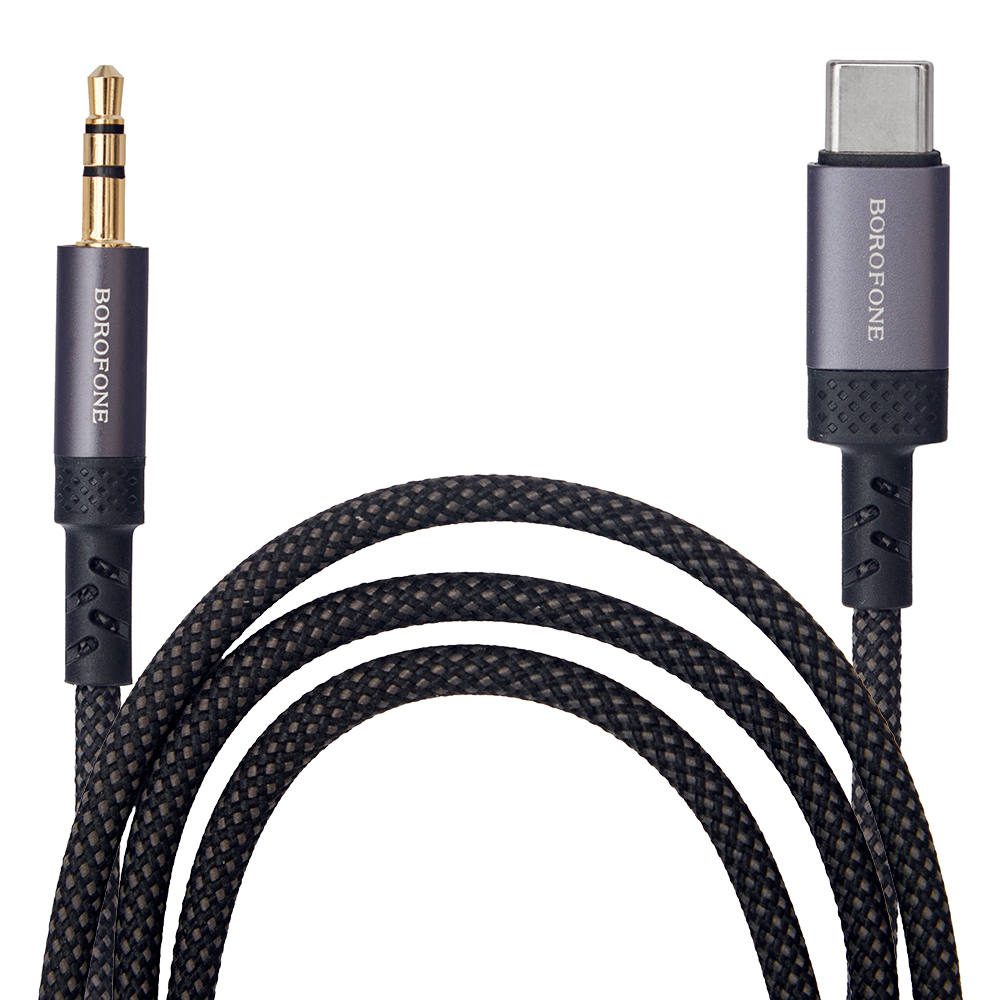 ������ ���� BOROFONE BL24 AUX, 3.5 male - Type-C male, 1�