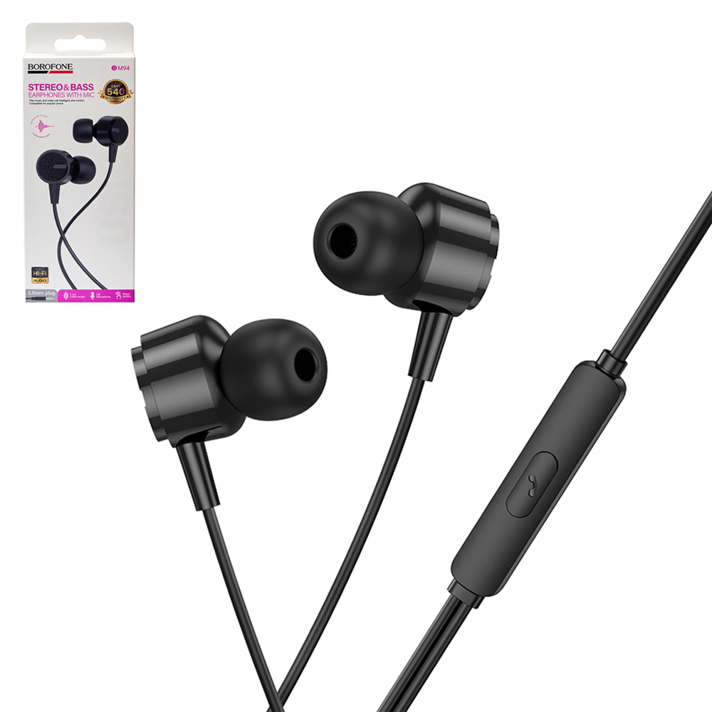 ��������� BOROFONE BM94 � ���������, 3.5��, 1� Black