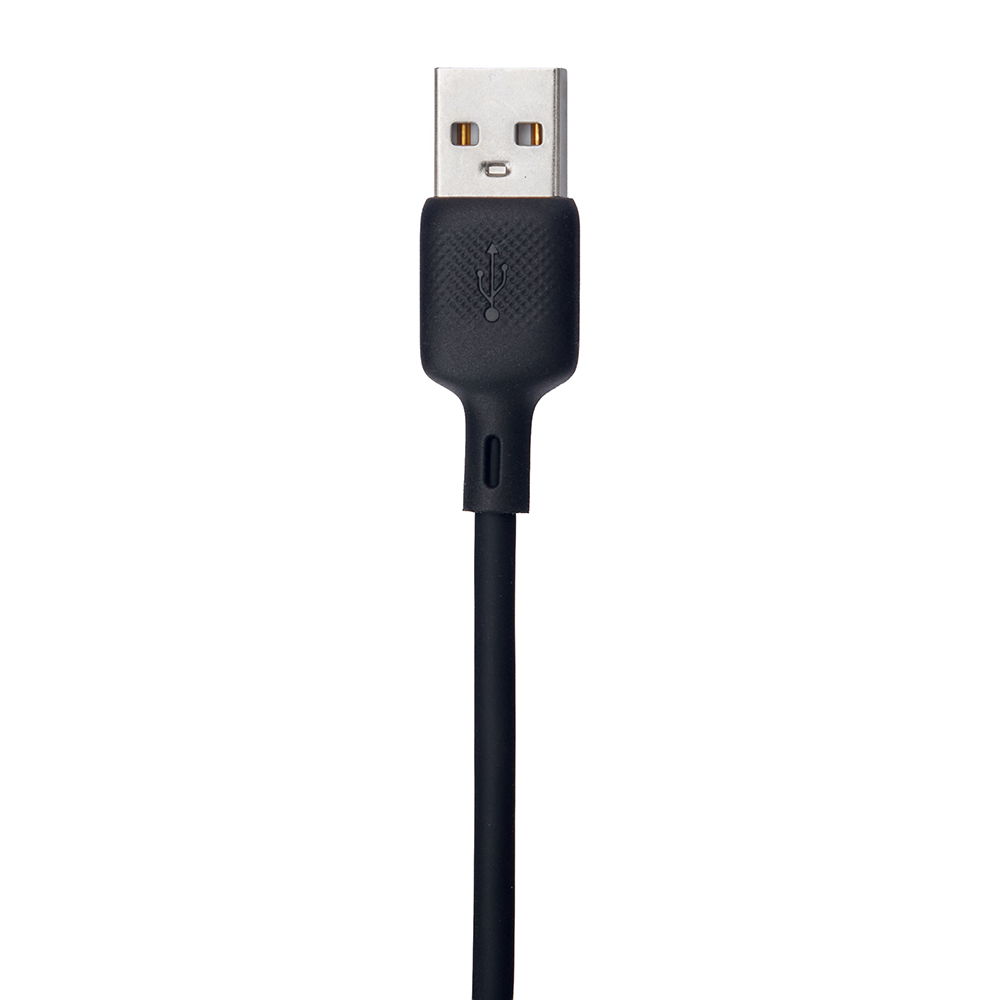 ������ BOROFONE BX113BK, USB - Type-C 3�, 1m, Black (������ �������/�������� �����)
