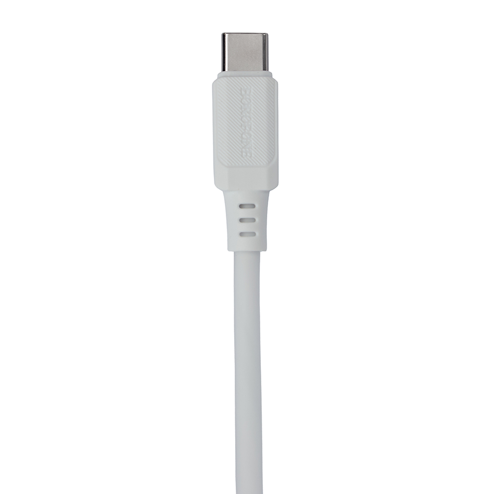������ BOROFONE BX115W, Type-C - Type-C 60W, 1m, White (������ �������/�������� �����)