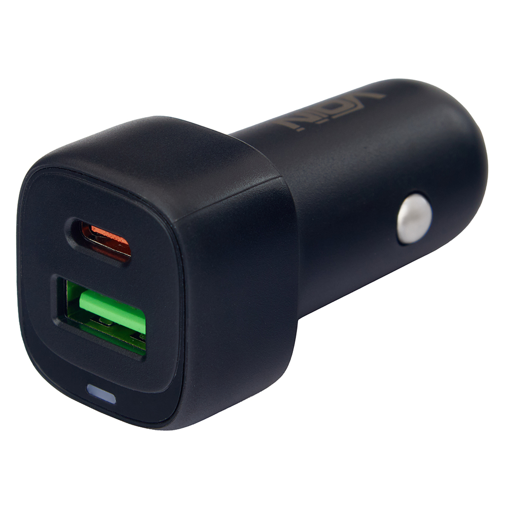 ������������ �������� ������� VOIN 38W, 1USB QC3.0 18W + 1PD 20W, 12/24V