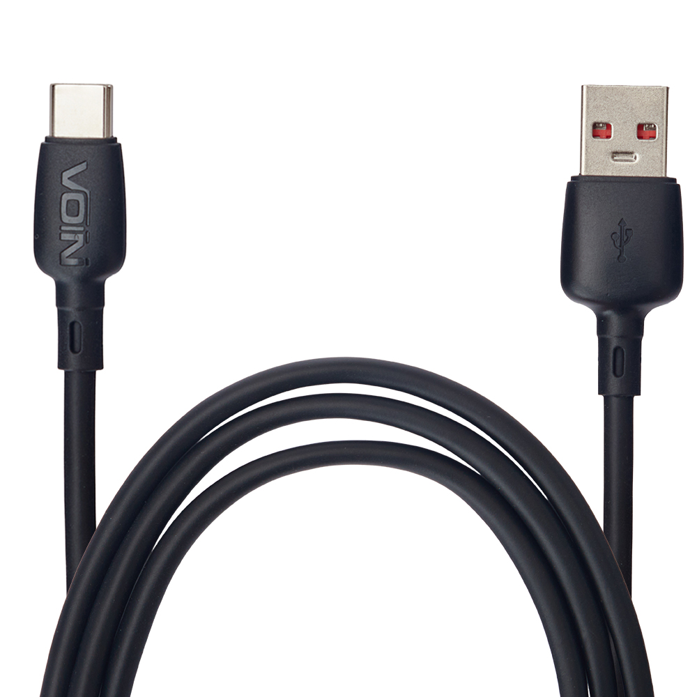 ������ VOIN CC-1201C USB - Type C 100W 1m, Black (������ �������/�������� �����)