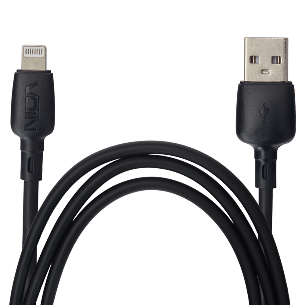 ������  VOIN CC-1201L USB - Lightning 2.4�, 1m, Black (������ �������/�������� �����)