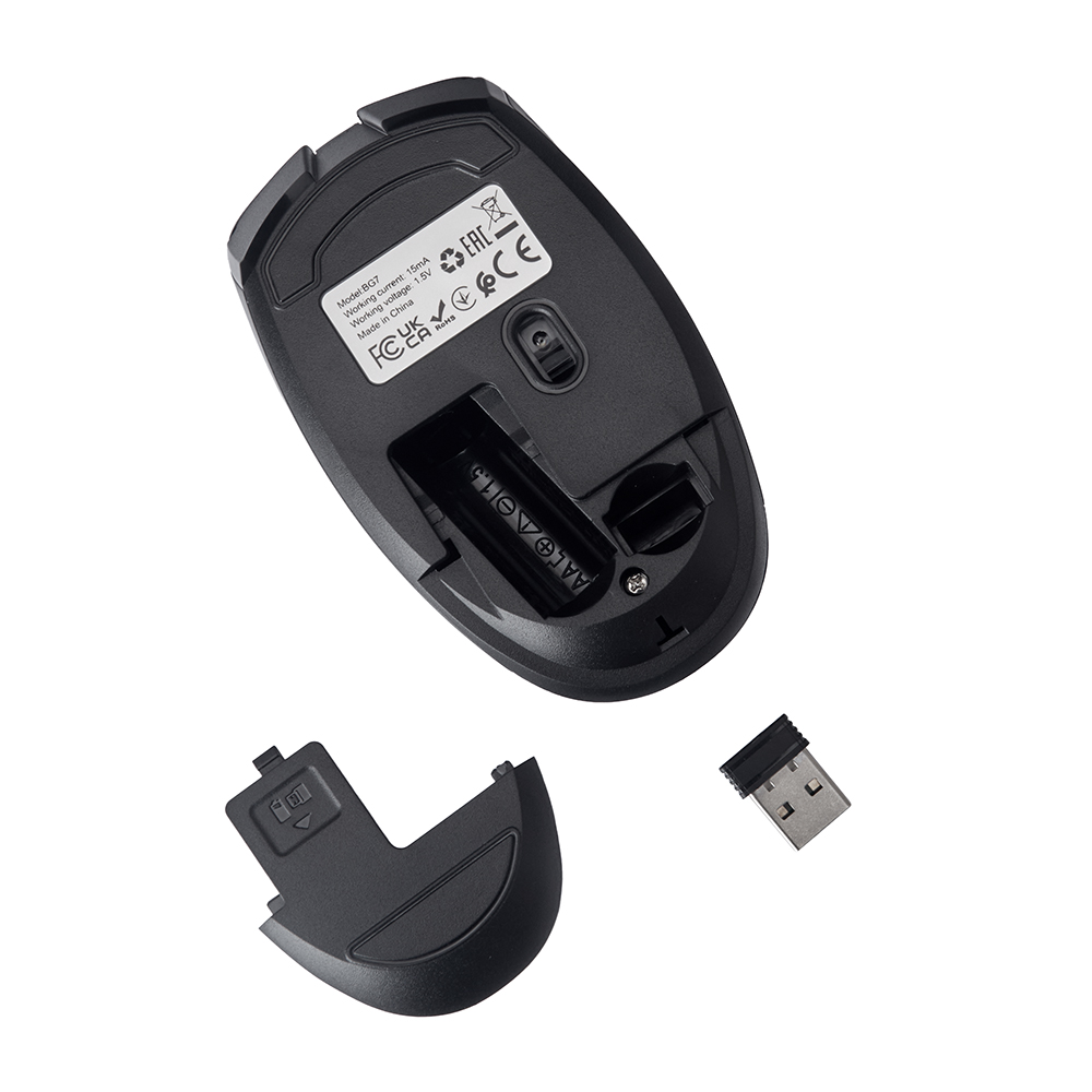 ����� ���������� BOROFONE BG7, 1600DPI, 2,4G