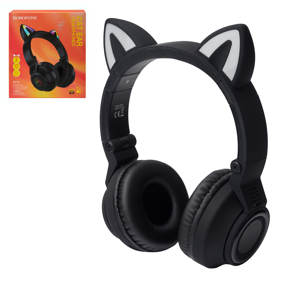 ��������� ��������� BOROFONE BO18 Cat Black, bluetooth 5.0