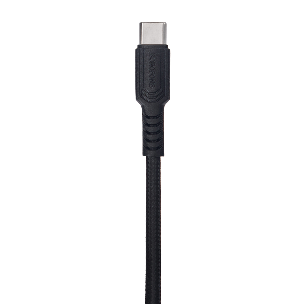 ������ BOROFONE BX116BK, Type-C - Type-C 60W, 1m, Black (������ �������/�������� �����)