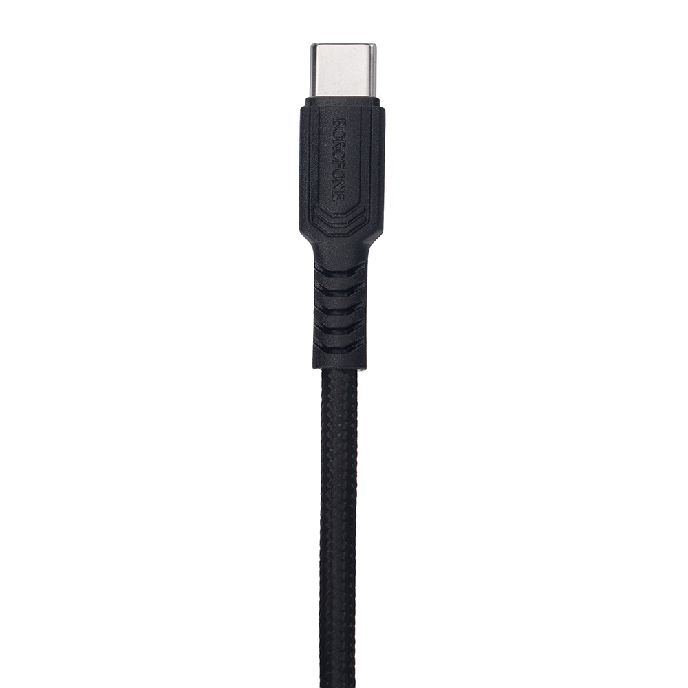 ������ BOROFONE BX116BK, Type-C - Type-C 60W, 1m, Black (������ �������/�������� �����)