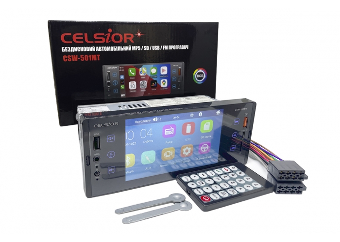 ����������� Mp5/SD/USB/FM �������������Celsior CSW-501MT Bluetooth
