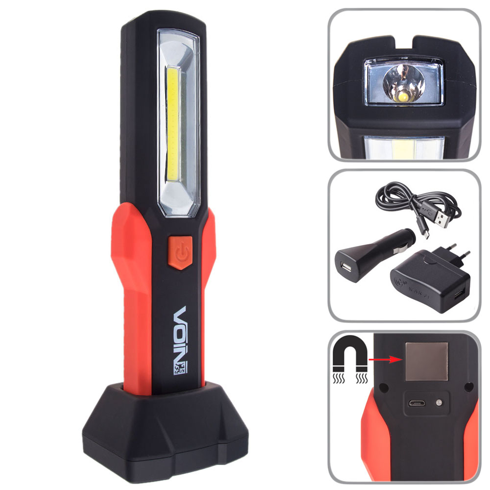 ��������� ����� "VOIN" VL-191 12V/220V/3W-COB+2 LED-��/���/������